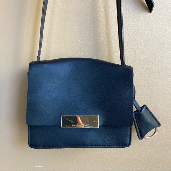 Issac Mizarahi Genuine Leather Crossbody Mini purse - Picture 1 of 13